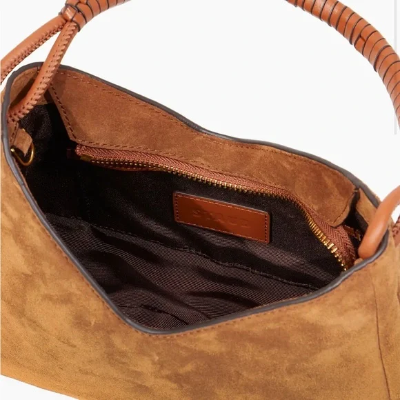 STAUD STAUD
Valerie Zip Suede Shoulder Bag - Picture 11 of 13